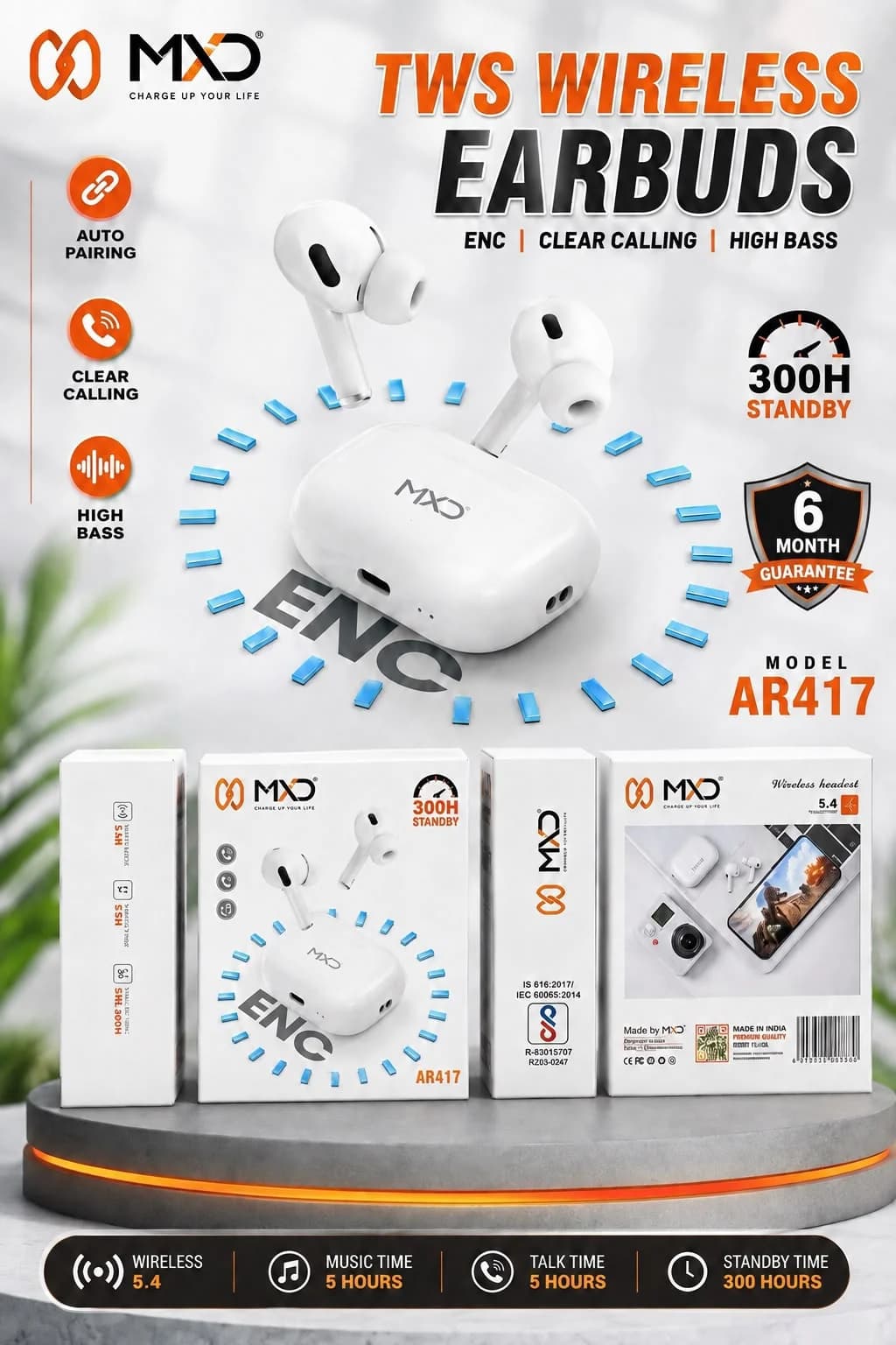 TWS Wireless Earbuds
