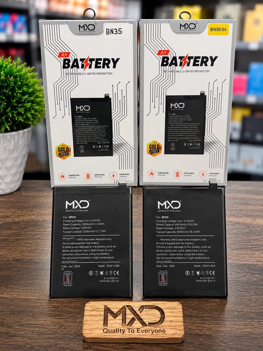 A+ Gold Series Battery (BN35 / BN56)