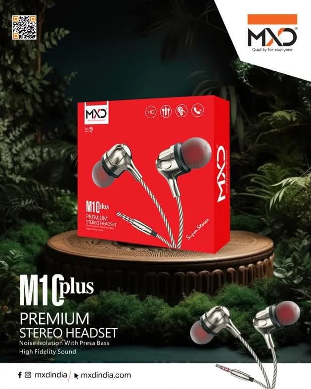 M10 Plus Premium Stereo Earphones