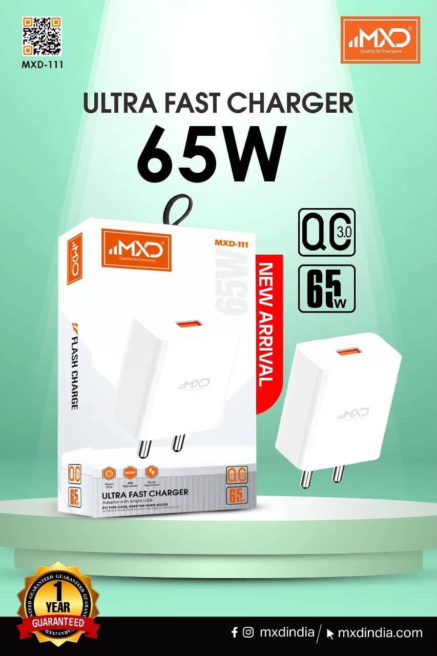 Ultra Fast Charger 65W