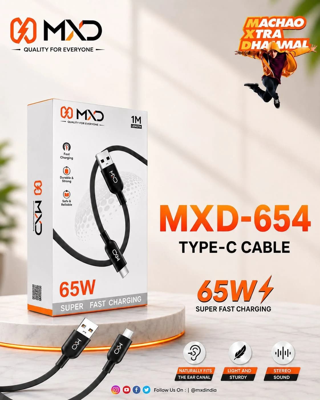 Type-C Cable 65W