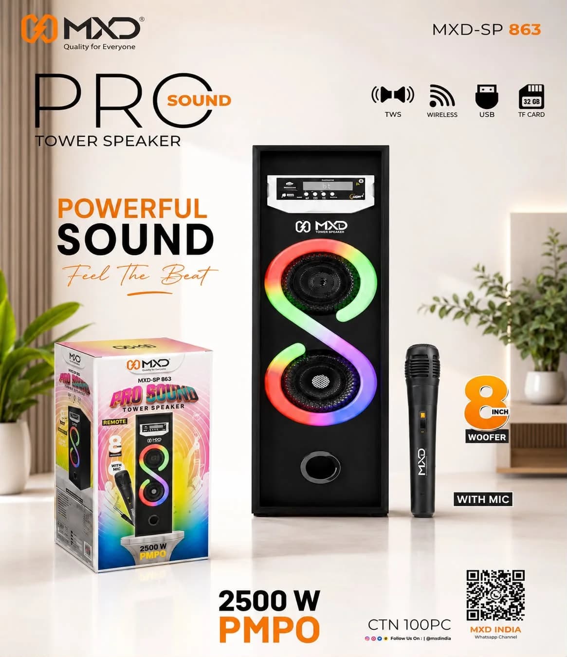 Pro Sound Tower Speaker